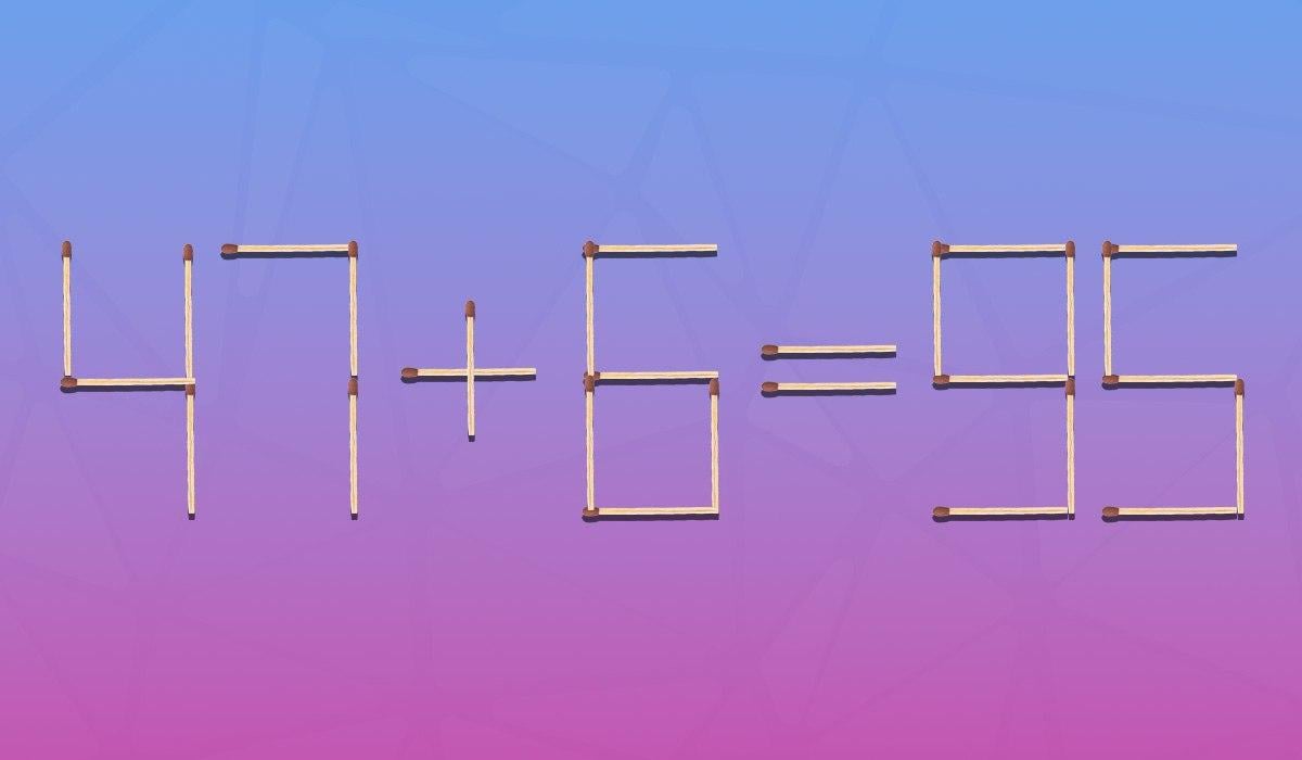 Кой мач трябва да се пренареди, за да се получи правилно равенство: пъзел за гении