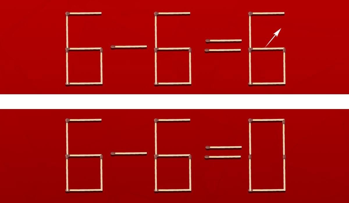 Влачете едно съвпадение и равенството ще бъде правилно: бърз IQ тест