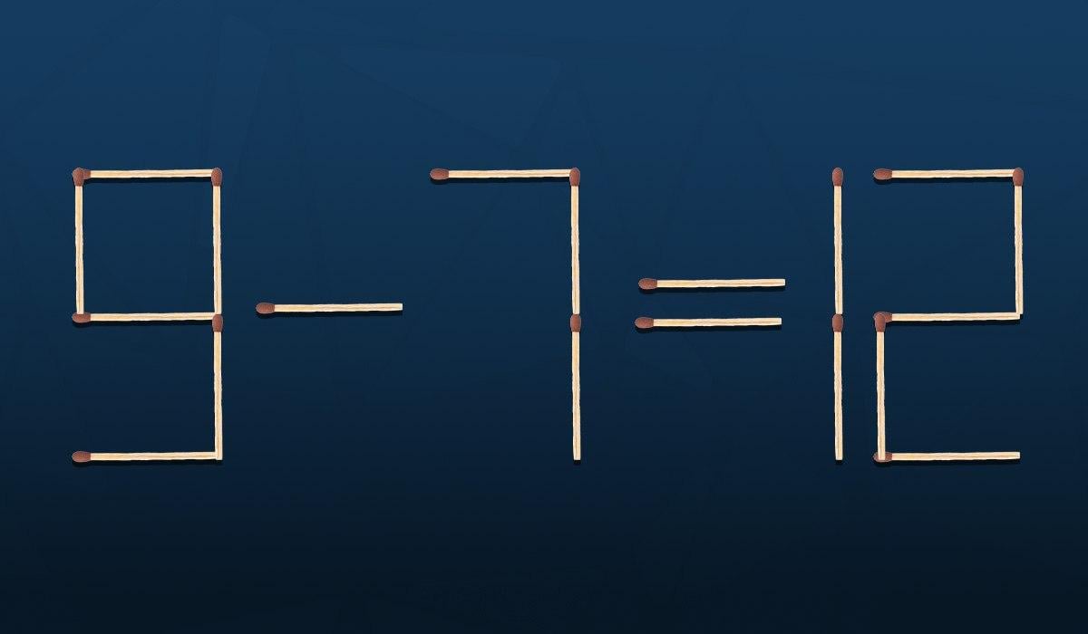 Пъзел за гении: за да поправите грешка, трябва да преместите само едно съчетание