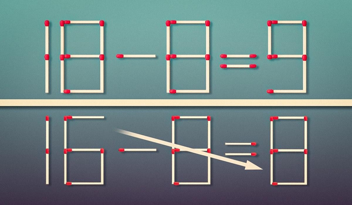 Проблем за истинските гении: трябва да влачите само една клечка кибрит