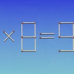 Бърз тест за интелигентност: трябва да премахнете две съвпадения, за да получите правилно равенство Бърз тест за интелигентност: трябва да премахнете две съвпадения, за