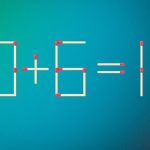 Трябва да плъзнете само едно съвпадение, за да бъде равенството